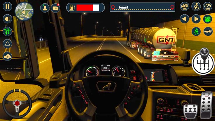 Euro Truck Simulation Games 3D游戏截图