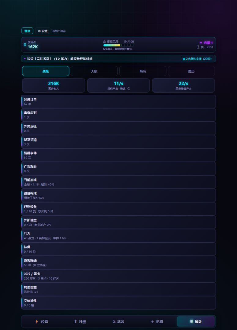 夜城之王游戏截图