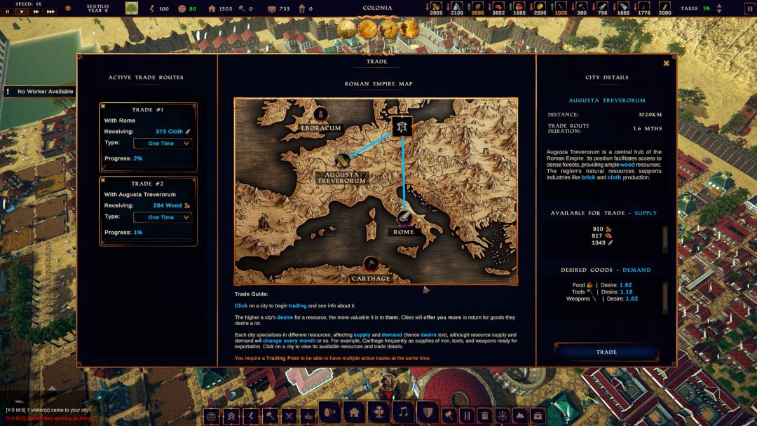 Roman Triumph: Survival City Builder游戏截图