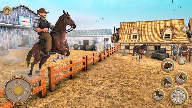 狂野西部牛仔生存游戏截图