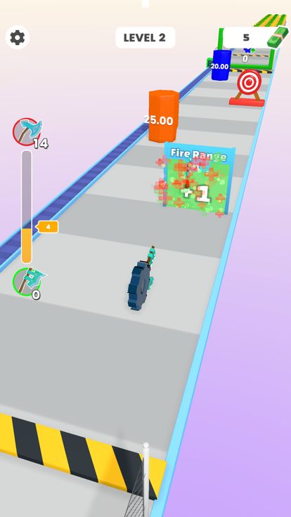 Axe Thrower 3D!游戏截图