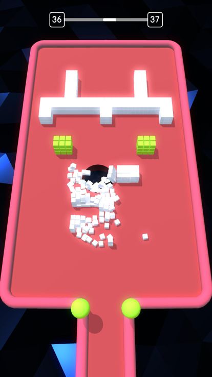 洞洞大作战 - 黑洞吞噬方块迷宫游戏截图