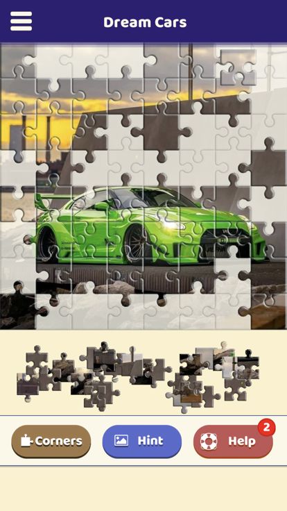 Dream Cars Jigsaw Puzzle游戏截图