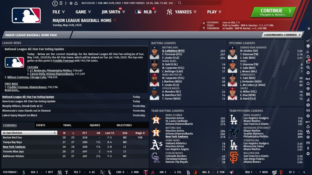 Out of the Park Baseball 21游戏截图