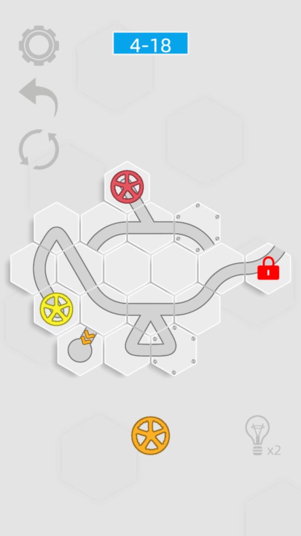 六边形接水管游戏截图