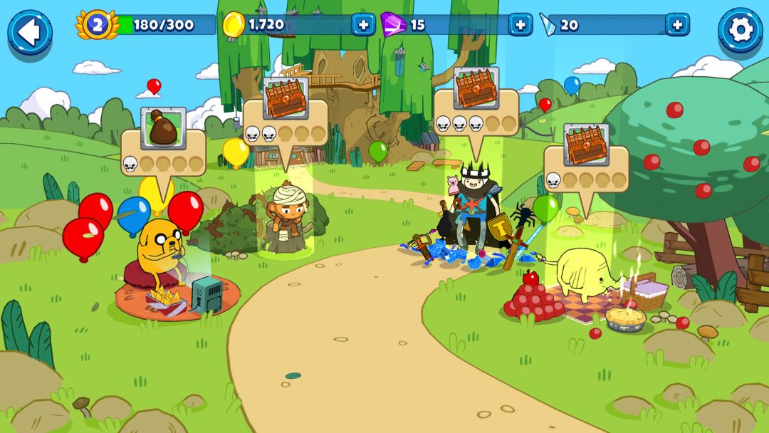 Bloons Adventure Time TD游戏截图