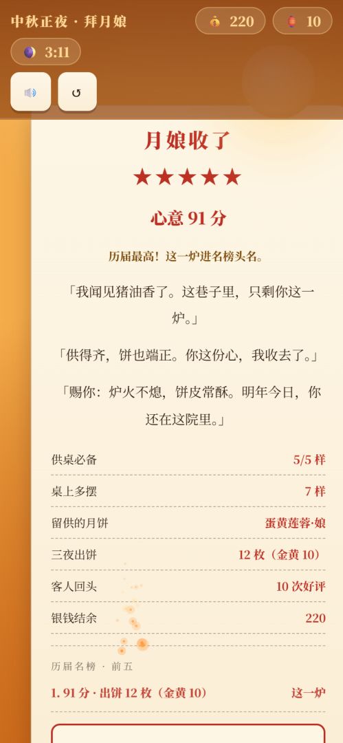 月饼店游戏截图