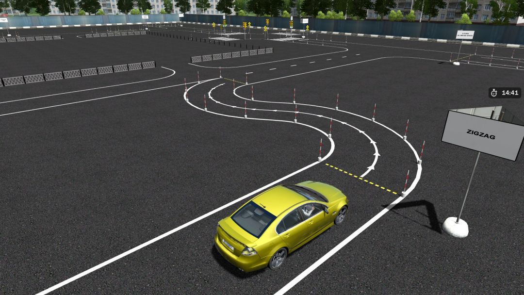 City Car Driving游戏截图