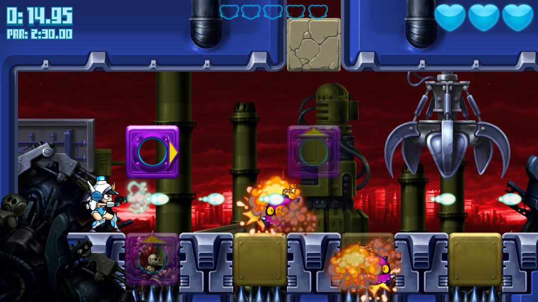 Mighty Switch Force! Hyper Drive Edition游戏截图