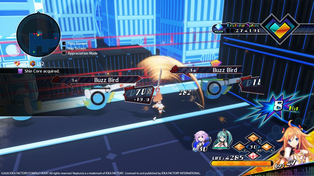 Neptunia Virtual Stars游戏截图