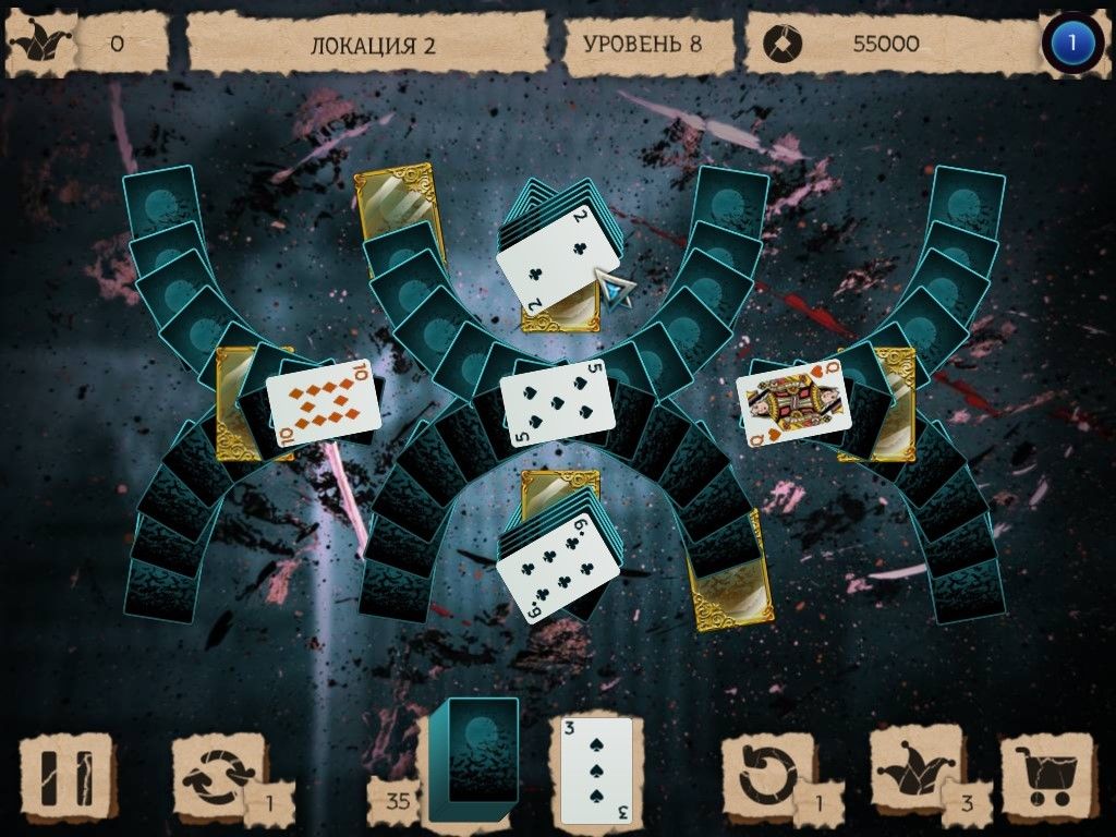Mystery Solitaire. The Black Raven 3游戏截图