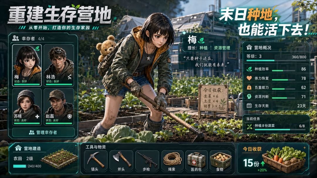重建生存营地游戏截图