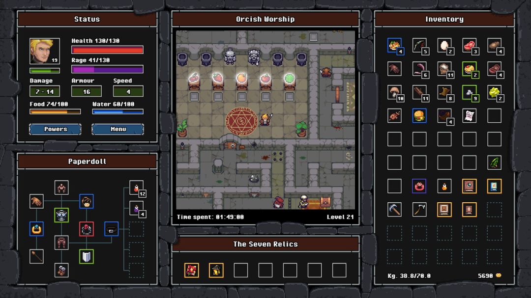 暴走地牢大冒险游戏截图