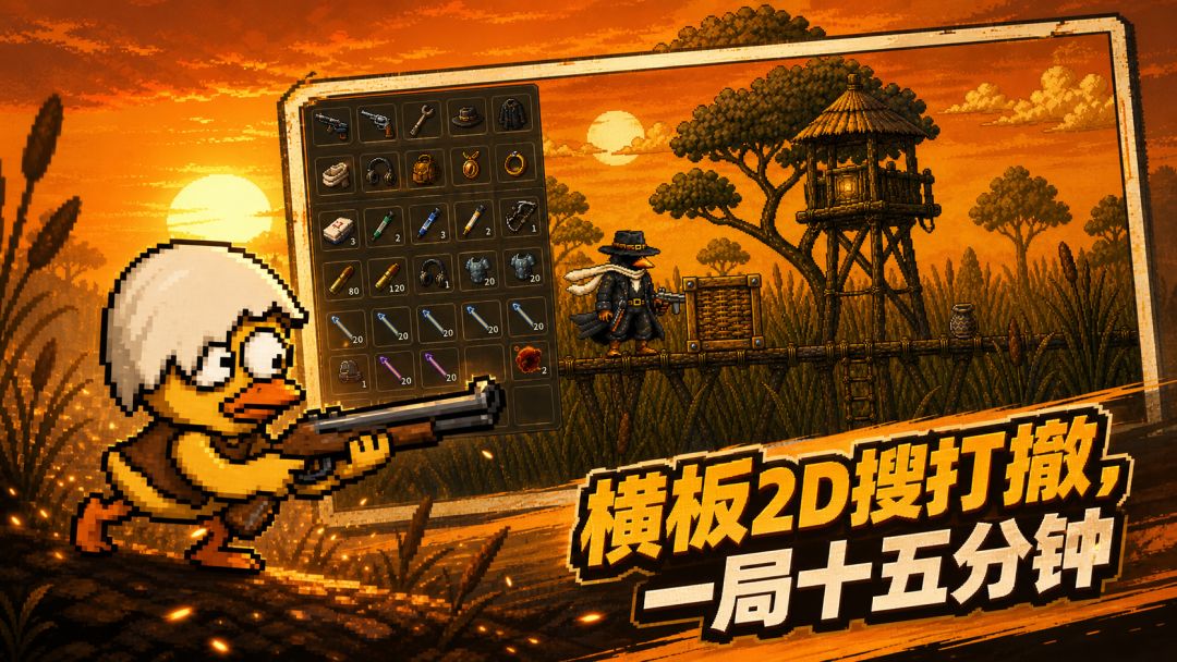 鸭湖保卫战游戏截图