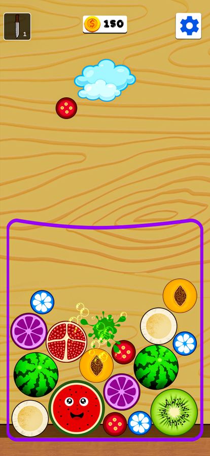 Merge Fruit Fun Drop Game游戏截图