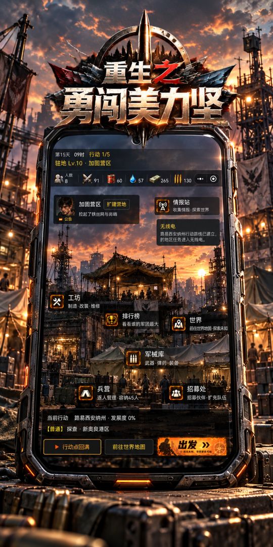 重生之勇闯美力坚游戏截图