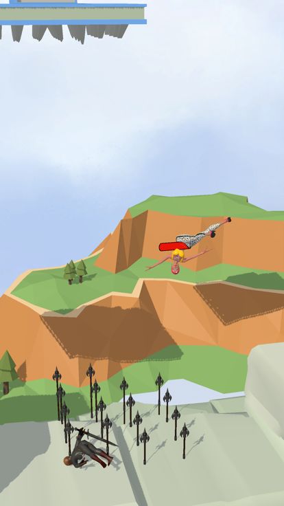 Ragdoll Jump Escape游戏截图