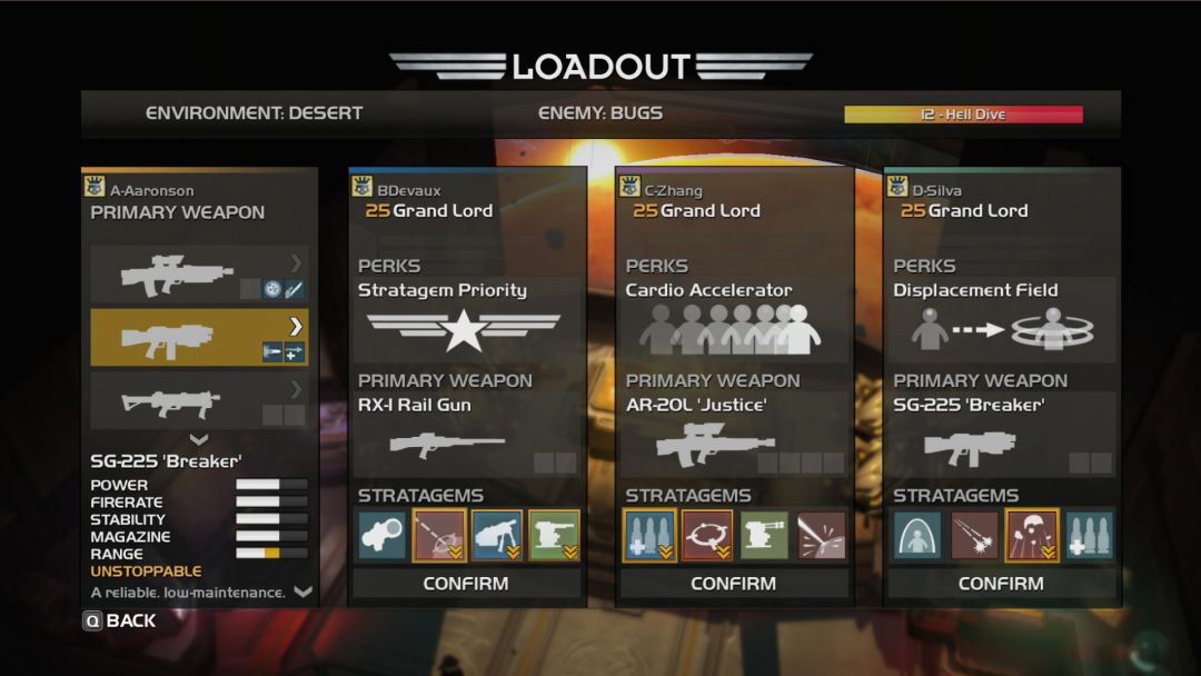 绝地潜兵游戏截图