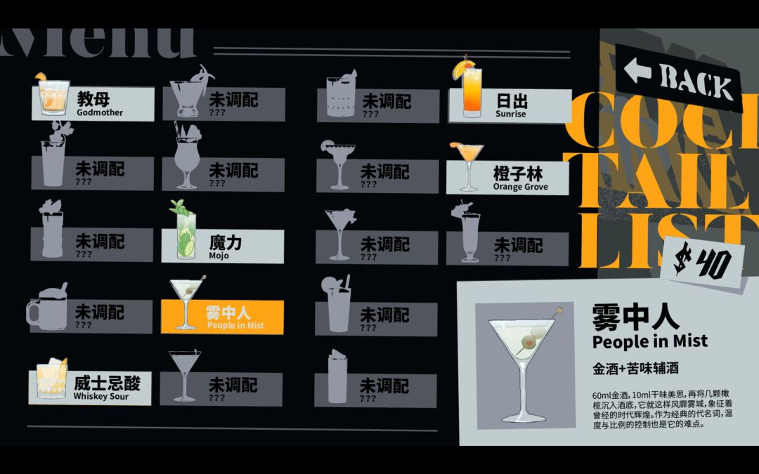 今夜为您特调游戏截图