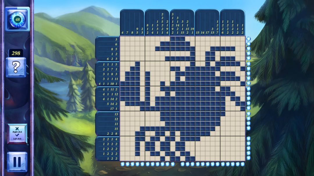 Picross Fairytale - nonogram: Red Riding Hood secret游戏截图