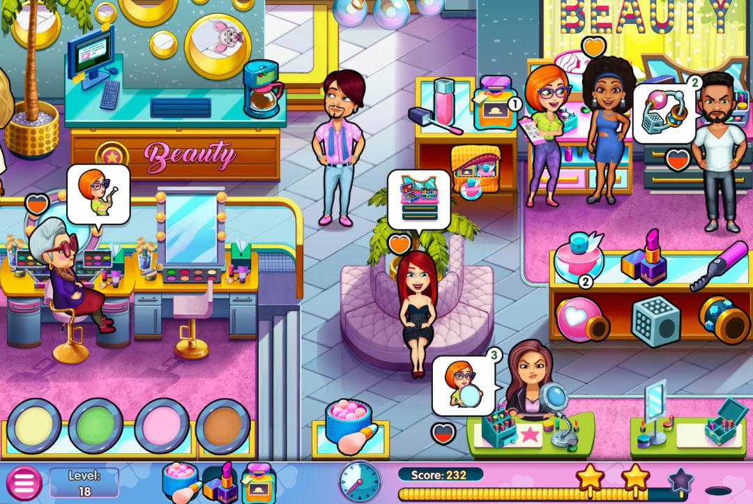 Sally's Salon: Kiss & Make-Up游戏截图