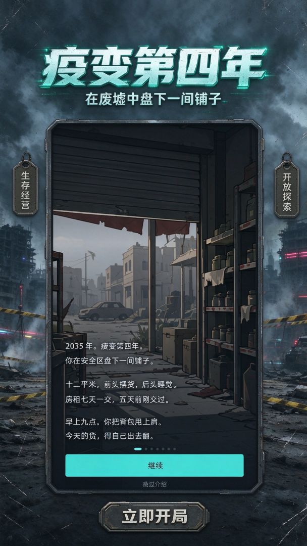 末日小卖部,货都是搜回来的游戏截图