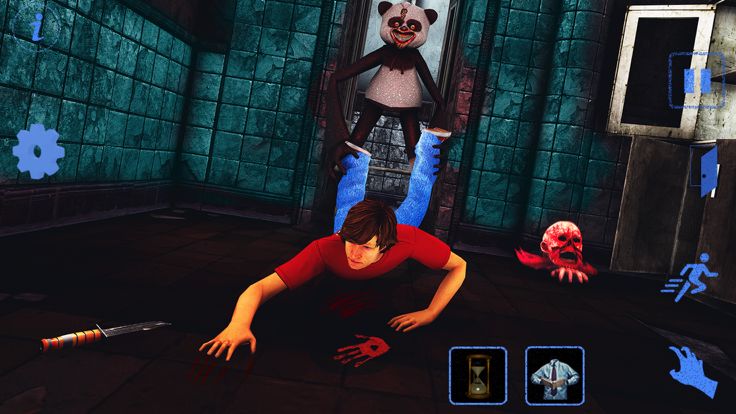 可怕的熊猫 - 恐怖游戏 3D游戏截图