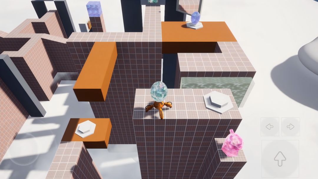 机器人与三色光游戏截图