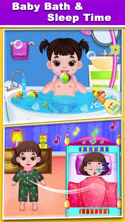 My Twins baby care & Dress up游戏截图