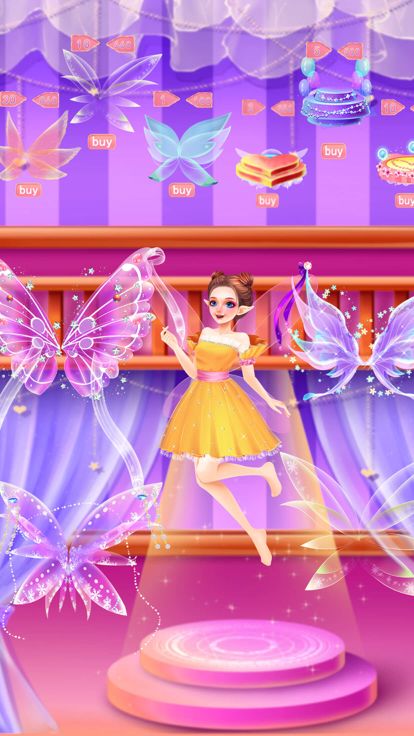 女孩装扮游戏-花仙翼游戏截图