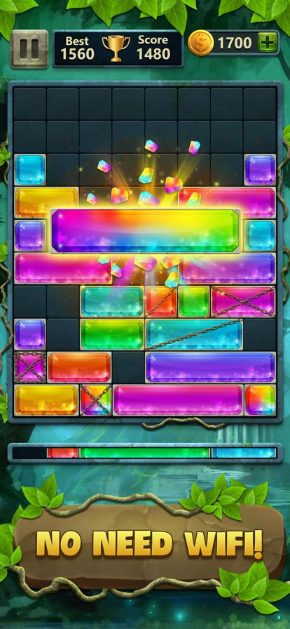 Block Drop Puzzle Jewel游戏截图