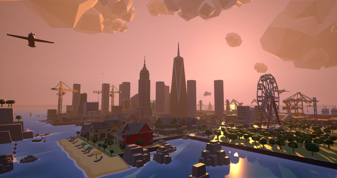 VRobot: VR Giant Robot Destruction Simulator游戏截图