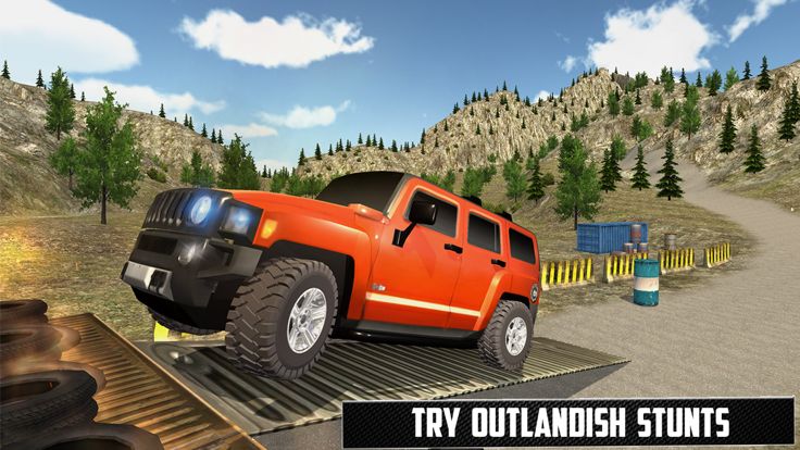 Offraod悍马吉普GT赛车特技游戏截图