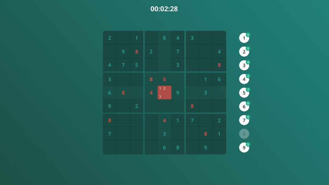 Sudoku Universe / 数独宇宙游戏截图