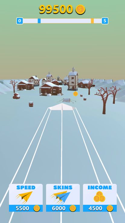 Fly Paper Plane Game游戏截图