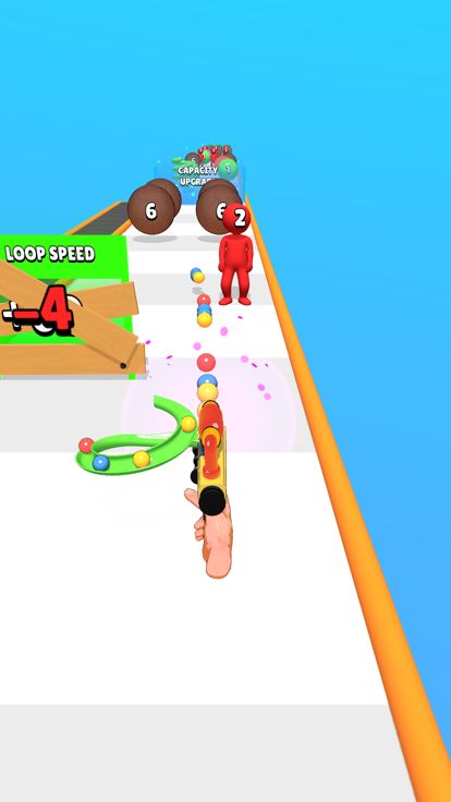 Marble Gun Run游戏截图