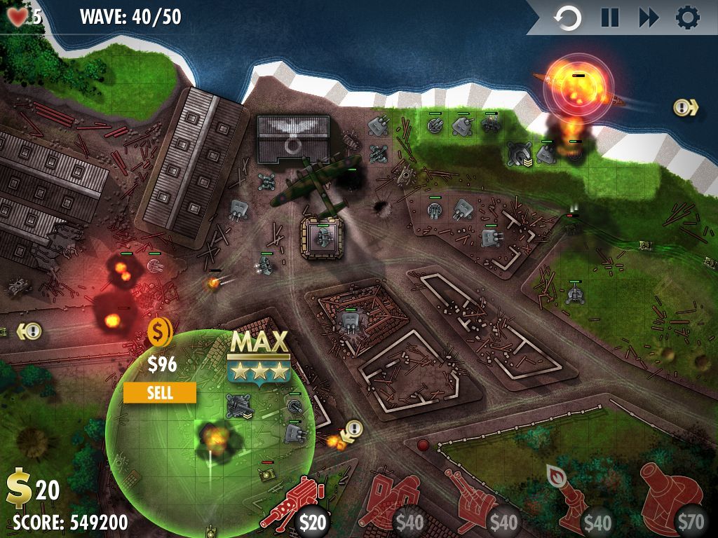 iBomber Defense游戏截图