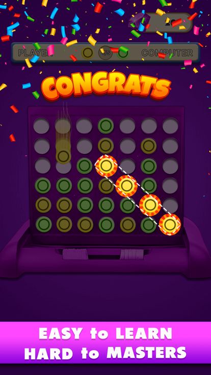 Four in a Row - 2 Player游戏截图