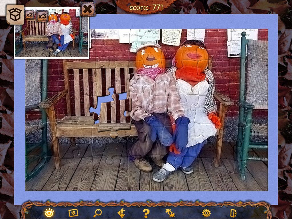 Holiday Jigsaw Halloween游戏截图