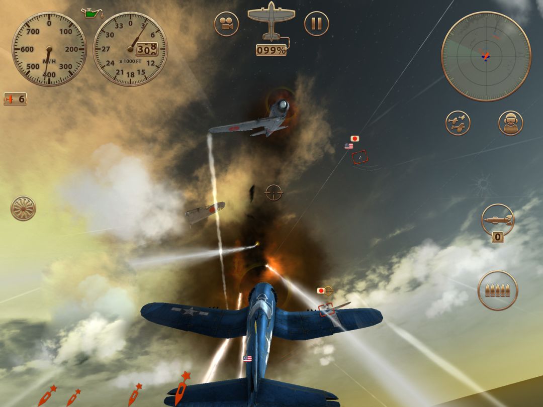 Sky Gamblers: Storm Raiders游戏截图