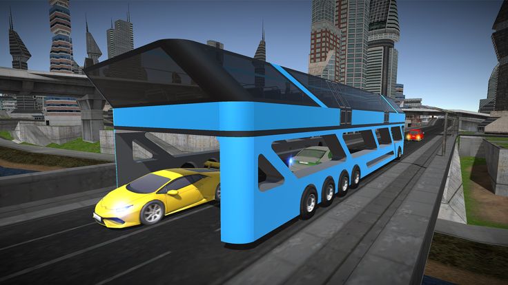 高架中国巴士驾驶游戏截图