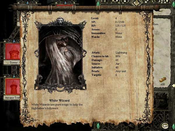 Disciples II: Rise of the Elves 游戏截图