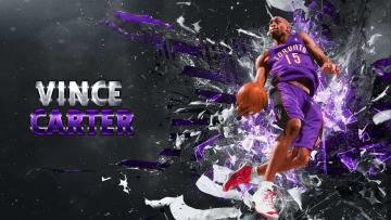 NBA名宿打造日记：文斯·卡特，谢幕的半人半神，分卫也要冲击篮筐