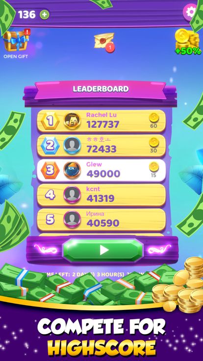 Laps Fuse: Puzzle numbers Cash游戏截图