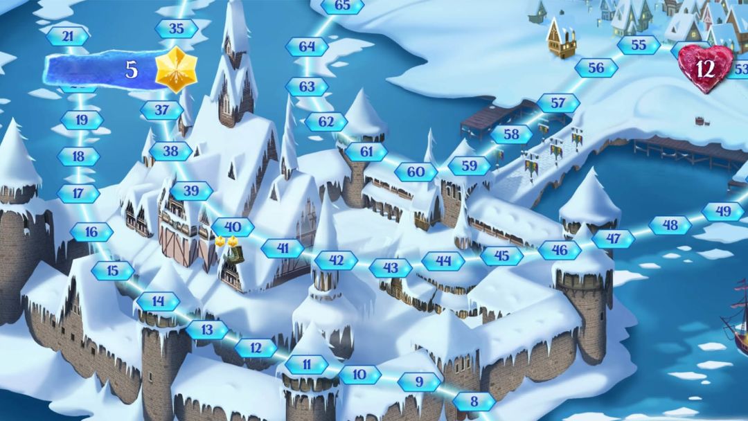 Frozen Free Fall: Snowball Fight游戏截图