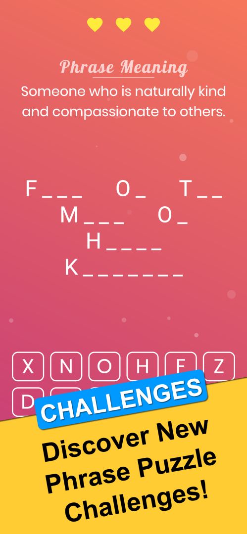 Phrase Puzzle Challenge - Proverbs Idioms Phrases游戏截图