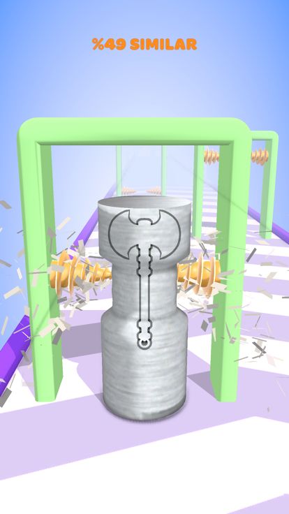 Sculpture Runner 3D游戏截图