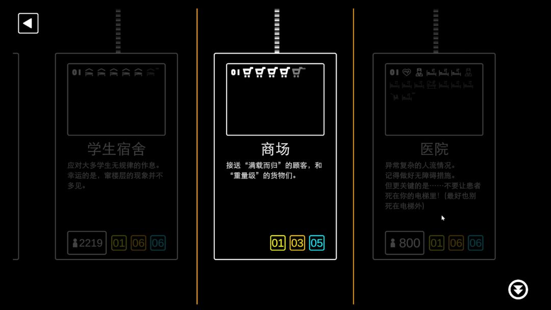 迷你电梯游戏截图