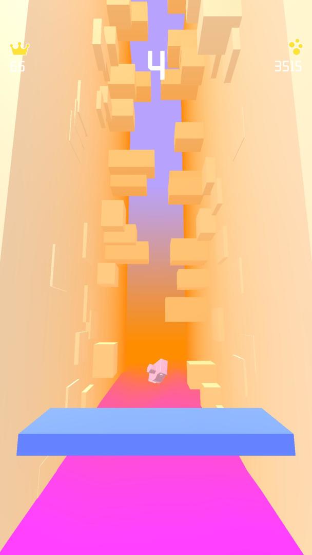 跳一跳小游戏：果冻方块弹一弹游戏截图