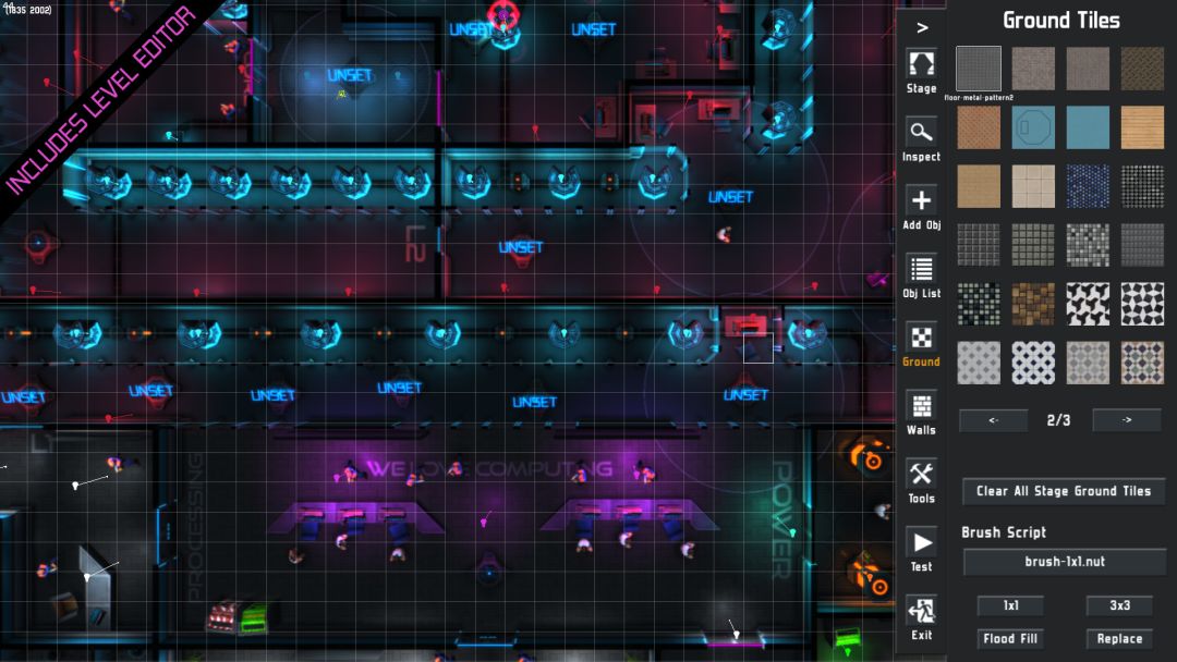 Neon Chrome游戏截图